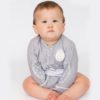 baby and childjacket with mittens cotton bio against eczema